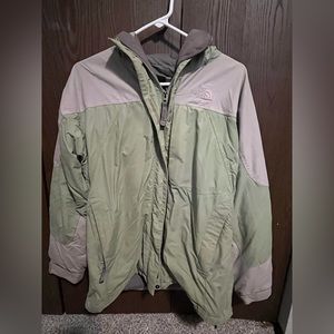 The North Face hooded shell jacket- girls XL or women’s approx small